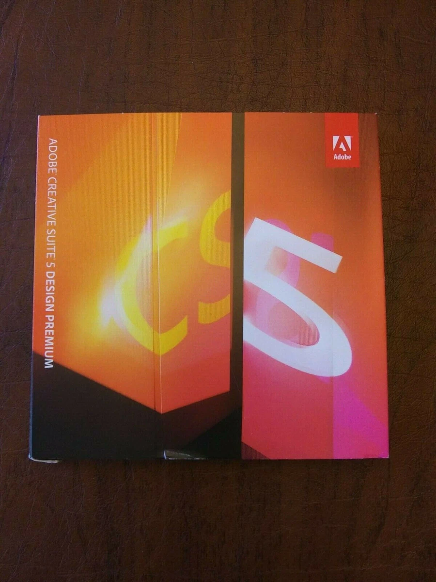 Adobe Creative Suite 5 Design Premium MAC Photoshop Illustrator InDesign CS5