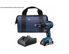 Bosch 18V Brushless 1/2 Hammer Drill Driver K...