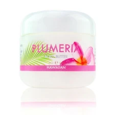 Maui Soap Co Tropical Body Butter PLUMERIA Aloe, Macadamia Nut & Coconut 