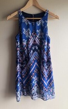 By & By Women’s Mini Floral Sleeveless Dress Size S