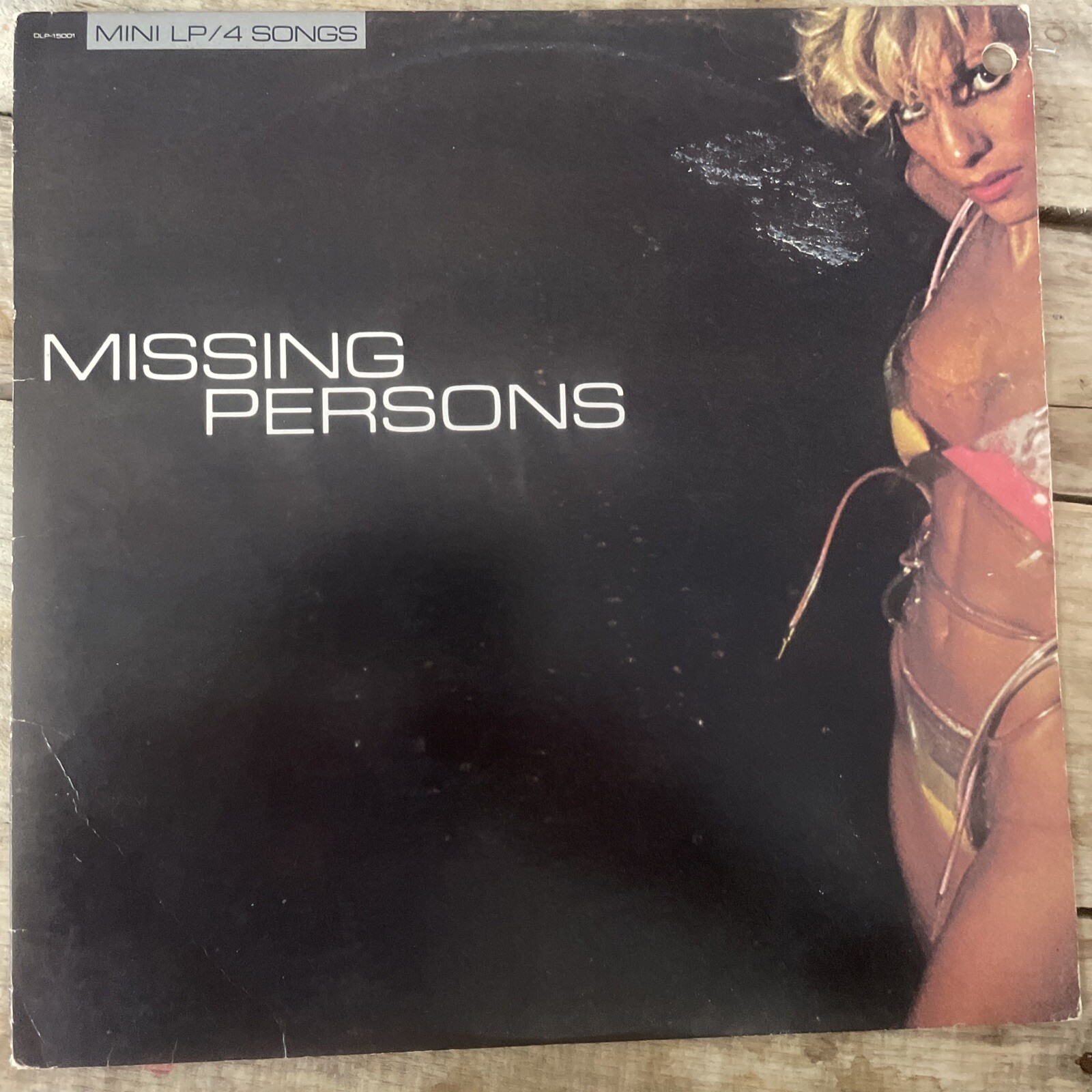 vintage 1982 Mission Persons Mini LP 4 Song 12” Vinyl, LP, Record, Album promo