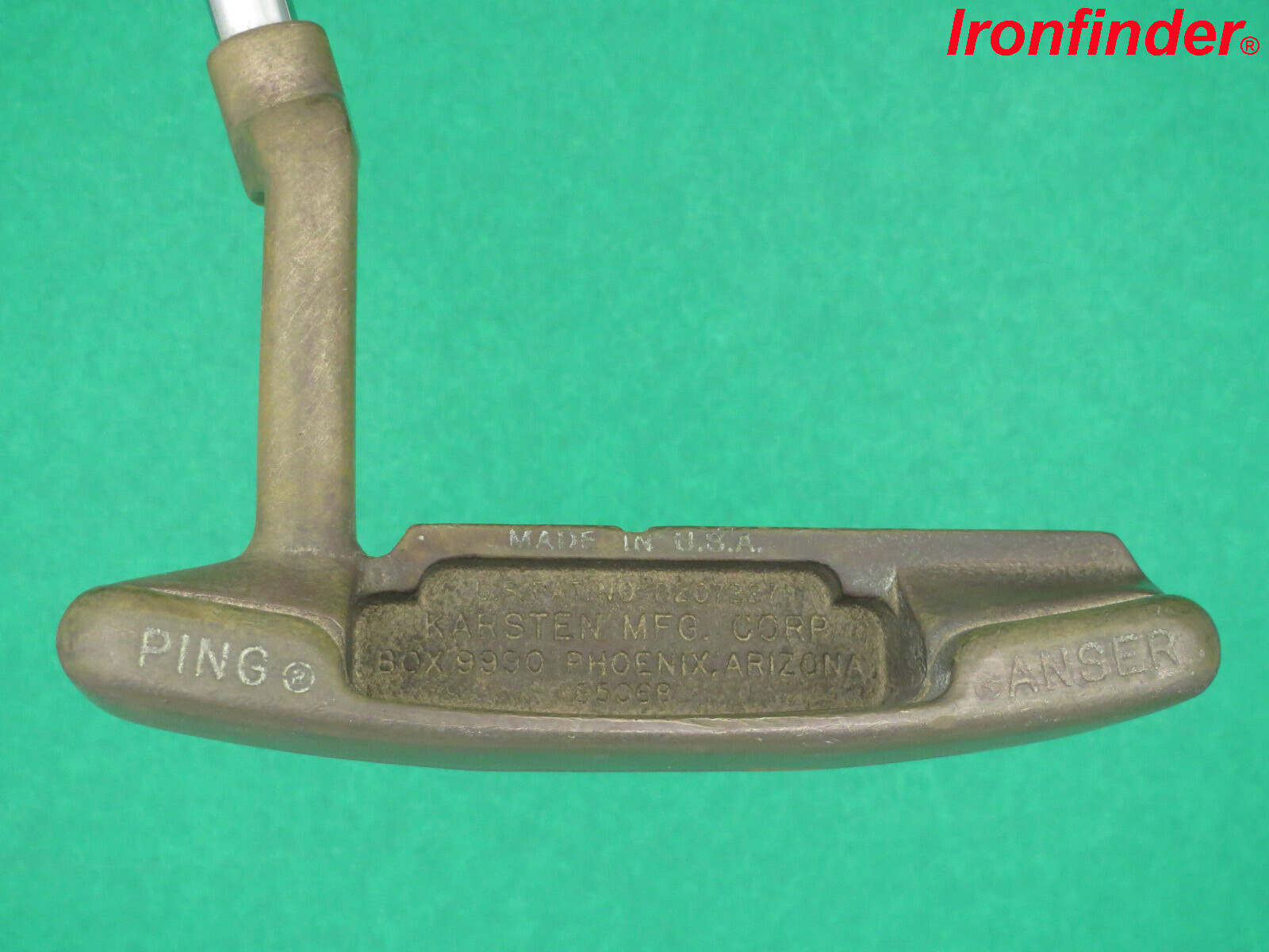 Ping Anser Putter Pat No D207227 85068 34 5 Heel Toe Balance Shaft