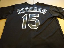 Gordon Beckham Chicago White Sox Majestic Black Baseball Jersey With Tags