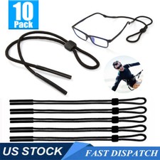 10Pcs Glasses Strap Neck Cord Sports Eyeglass Band Sunglasses Rope String Holder
