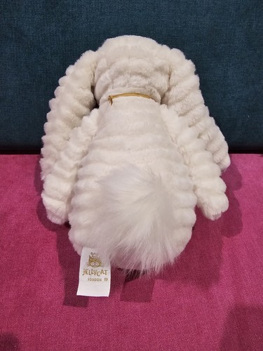 Jellycat Authentic Bashful Luxe Bunny Nimbus Cloud Plush NWT NEW Gold Tag - Picture 3 of 5