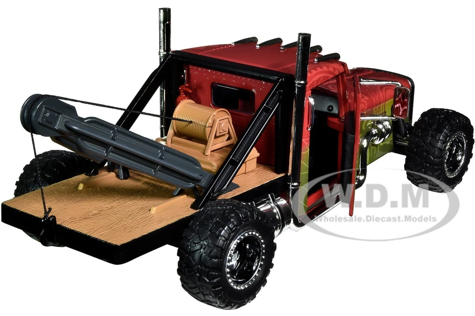 CUSTOM PETERBILT TOW TRUCK "FAST & FURIOUS" 1/24 DIECAST MODEL BY JADA 32089 - Image 2 of 4