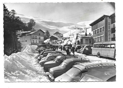 05 CEUSE LE PARKING ET LES PISTES DE SKI