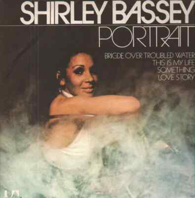 Shirley Bassey Portrait TEXTURED COVER United Artists 2xVinyl LP