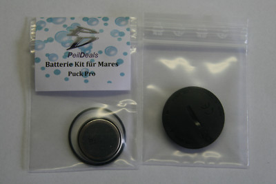 Battery Kit Set for Mares Puck Pro incl. O-Ring and Battery Cover
