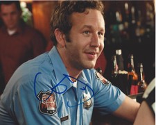 CHRIS O'DOWD SIGNED AUTHENTIC BRIDESMAIDS 8X10 PHOTO B w/COA ACTOR THE IT CROWD