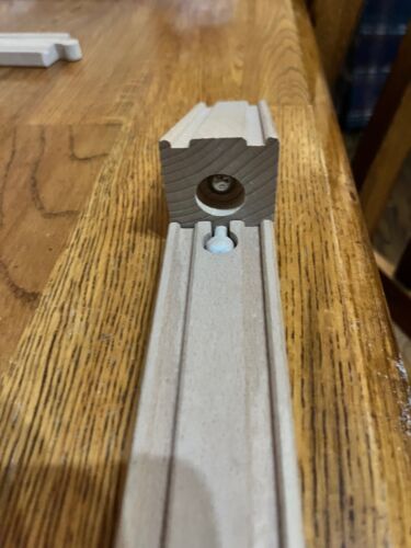 Vintage GROUND to ELEVATED BRIDGE with 2 PIECES + 3 BRIDGE SUPPORTS + TRACK - Picture 4 of 5