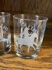 Vtg Dallas Big D Whisky Tumblers Pair — photo 3