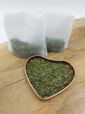 Hemp Leaf Tea Bags- 100% Natural Hemp - Compostable Tea Bags x 20 Tea bags