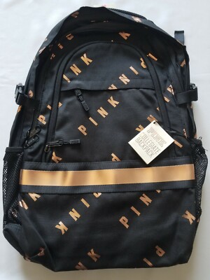 New Victoria's Secret PINK Collegiate Backpack Travel Laptop Book