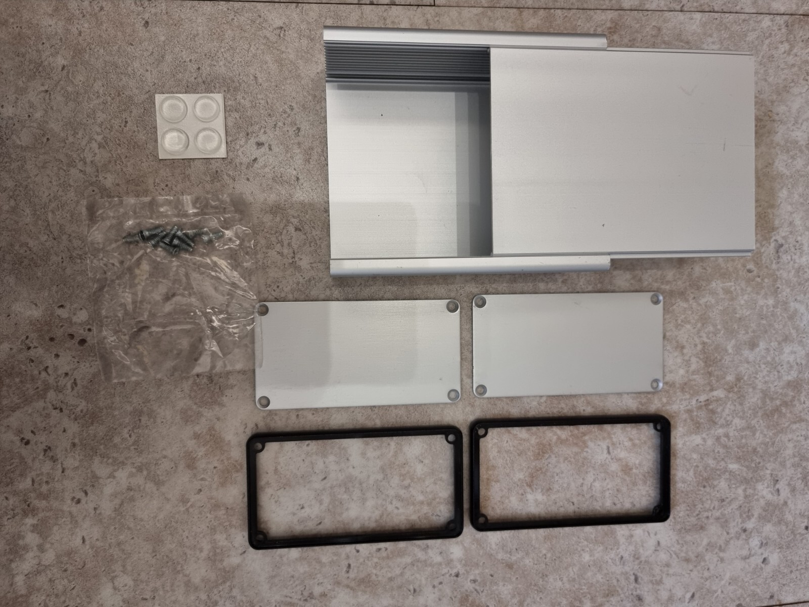 HAMMOND   1455N1201BU   ENCLOSURE, ALUMINIUM,120X103X53MM/SLIDING SIDE 
