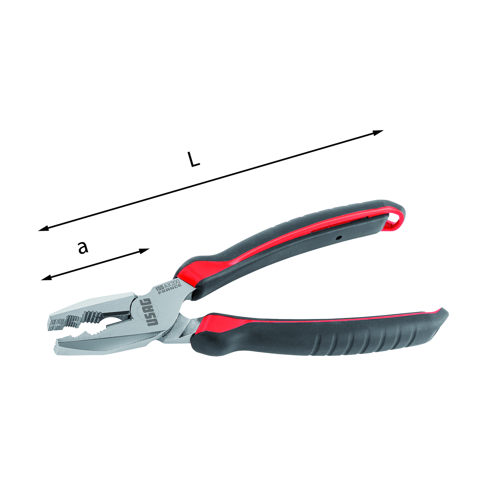Fornitura USAG 155 AX - Pinza Universale Ergonomica per Manutenzione