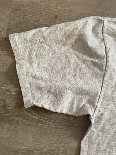 Jostens Sportswear US ARMY Shirt Men L Vintage Gray Single Stitch Made In USA - Picture 3 of 7