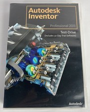 Autodesk Inventor Professional 2011 Test-Drive 30 Day Trail Discs Only
