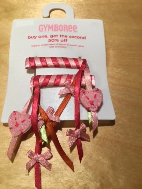 Precio por volumen Gymboree pelo moño lazos clips a presión pasadores nuevo con etiquetas Foto 4 de 4