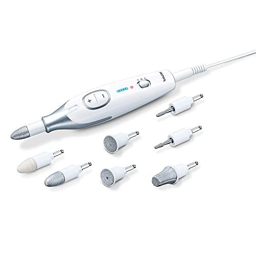 Beurer MP 42 Fresa per Unghie Professionale con 7 Accessori per Manicure e Pedic