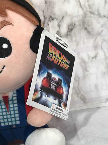 Kidrobot Back To The Future Marty McFly Phunny Plush New With Tags Delorean - Picture 2 of 5