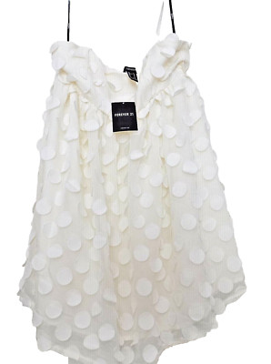 Forever 21 Women's Strappy Blouse Medium Brand New