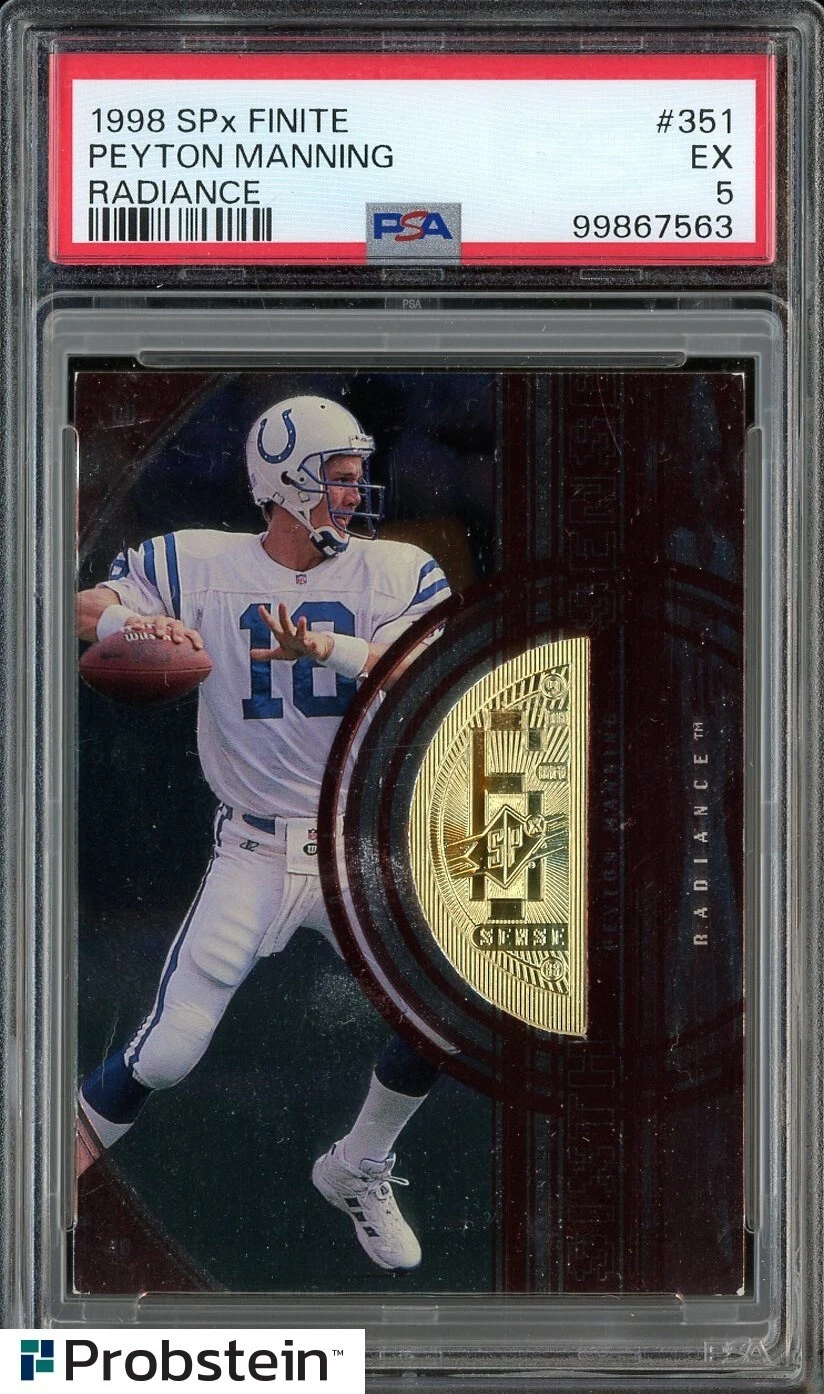Peyton Manning SPx Finite #351 Radiance
