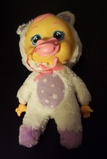 Muñeca bebé interactiva Cry Babies Goodnight Coney se ilumina y juega canciones de cuna usada en excelente estado