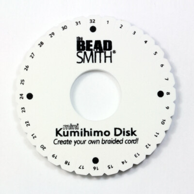 BeadSmith  Kumihimo Mini Disk Create a Rounded Braid * Flechtprojektwerkzeug