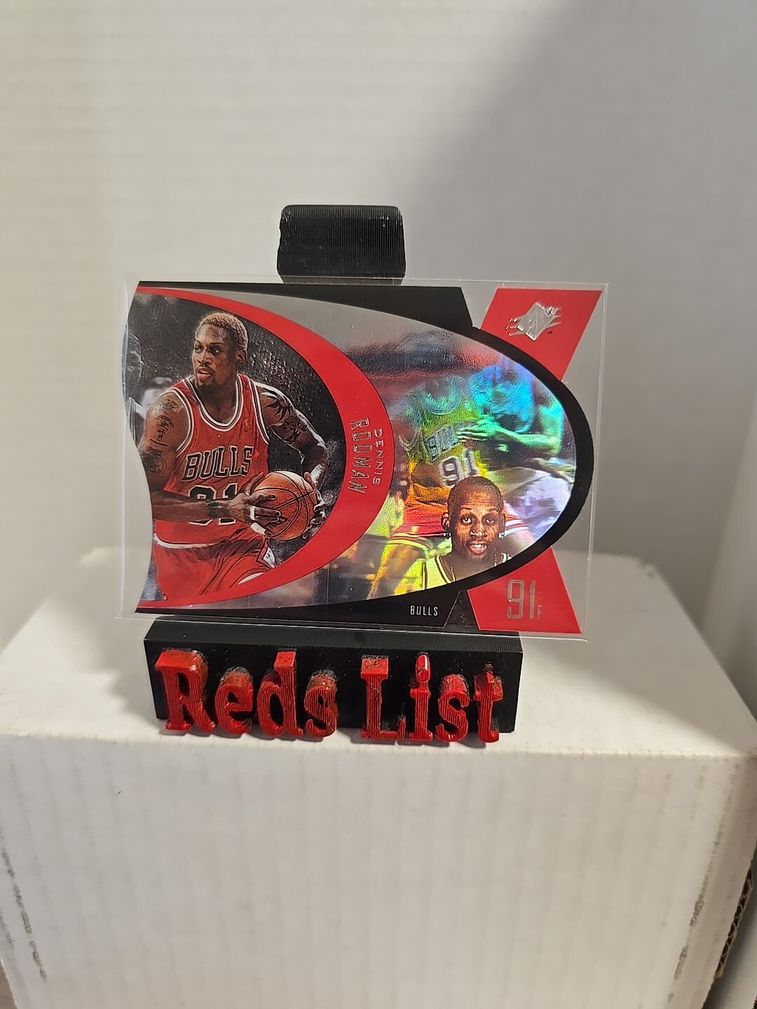 1997-98 SPx Dennis Rodman #SPX6 Chicago Bulls HOF