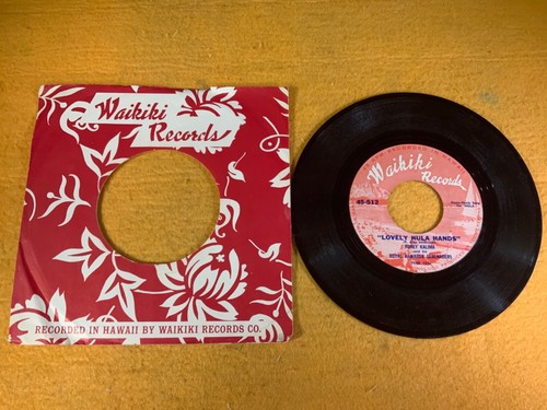 T4-44 HONEY KALIMA AND HIS ROYAL HAWAIIAN SERENADERS Lovely Hula Hands / Anapua - Imagen 4 de 4