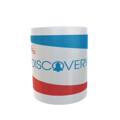 Tasse NASA Discovery Spaceshuttle Fahne Flagge Mug Cup Kaffeetasse