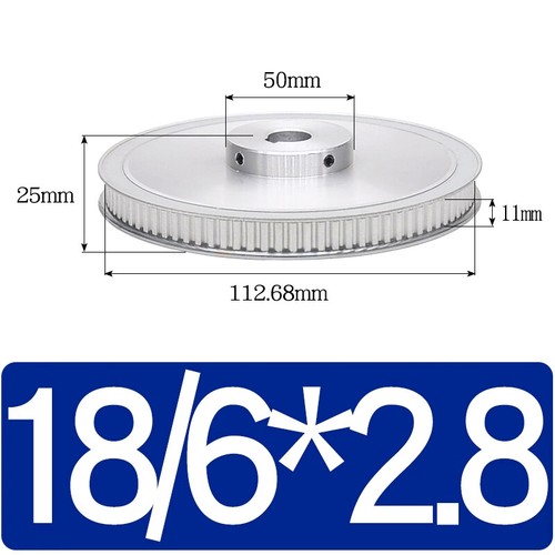 XL 70 dientes correa de distribución polea diámetro de rueda síncrono 8-25 mm para correa de 10 mm de ancho - Imagen 18 de 22