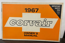 1967 Chevrolet Corvair Owners Manual