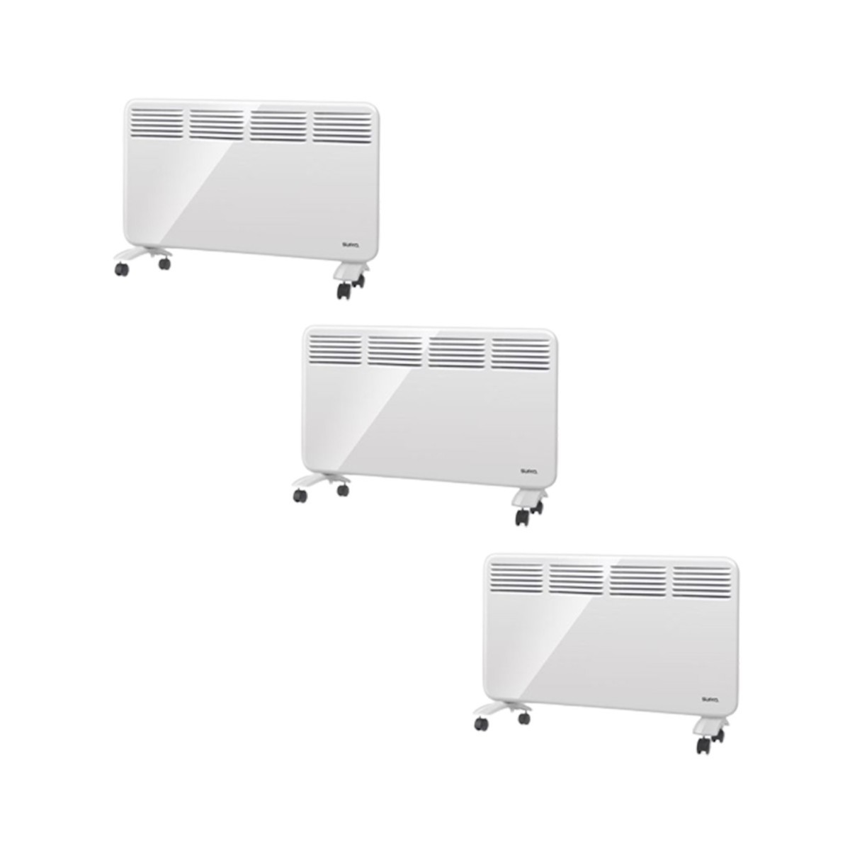 Radiateur mobile convection SUPRA 2000W programmable avec affichage digital pour grand salon