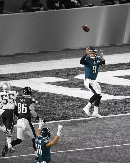 2018 Philadelphia Eagles Philly Special Spotlight Super Bowl LII 8x10 ...