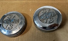 Vintage Cragar Wheel Center Rim Cap Hub Cover Dust Lot Of 2 Vintage Cragar Wheel Center Rim Cap Hub Cover Dust Lot Of 2