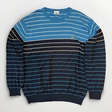Lacoste Vintage striped sweater Size 6 xl