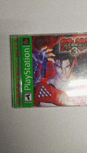 Namco Tekken 3 Greatest Hits Sony PlayStation 1 NTSC-U/C 1998 Manual Included