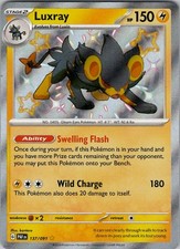 Luxray SV: Paldean Fates 137/091 Holo NM on eBay