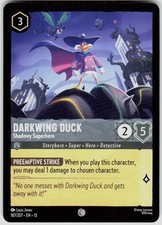 Darkwing Duck Shadowy Superhero 187/204 Attack of the Vine Disney Lorcana