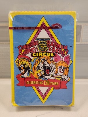 Ringling Brothers Barnum & Bailey Circus 120th Anniversary Playing Cards Deck