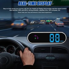 Car Gps Speedometer Head Up Display Digital Speedo Mph Kmh Universal Van Bike Car Gps Speedometer Head Up Display Digital Speedo Mph Kmh Universal Van Bike