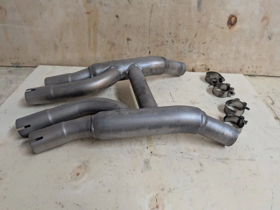 TOP Yamaha XJ900 4BB Edelstahl  Auspuffsammler Sammler Collector Exhaust - Bild 3 von 4
