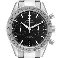 Omega Speedmaster 57 Steel Mens Watch 331.10.42.51.01.001 Box Cards