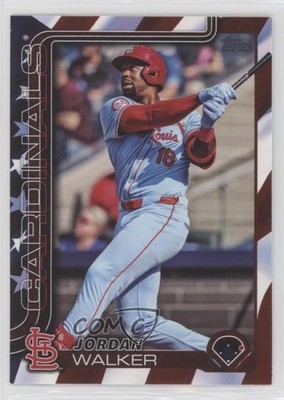 2025 Topps Series 2 Independence Day 22/76 Jordan Walker #485 16wc