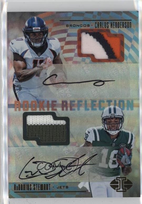 2017 Panini Illusions 36/50 ArDarius Stewart #RA-HS RPA Dual Patch Auto RC v9t