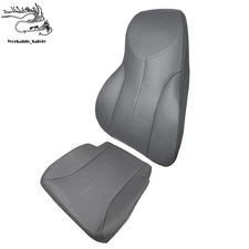 Driver Backrest&Bottom Seat Cover Combo Gray For International Air Ride 2001-07