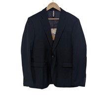 PJ Paul Jones Mens Navy Blue Two Button Sport Coat Blazer Jacket Size M NWT
