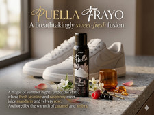 Puella Shoe Deodorant Spray 150ml Trainer Odour Eliminator Footwear Freshener